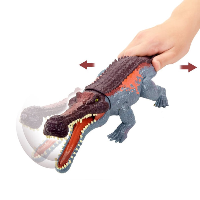 Jurassic World Massive Biters Sarcosuchus Figure