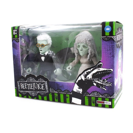 Beetlejuice Adam and Barbara Maitland (Bride & Groom) Vinyl Figure 2-Pack Exclusive