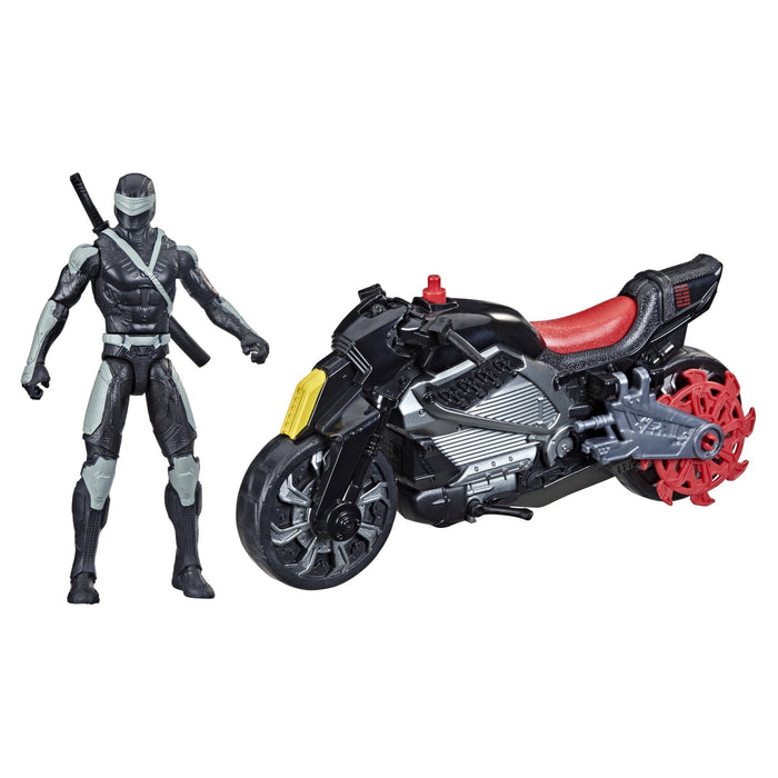 G.I. Joe Snake Eyes Origins Movie Snake Eyes with Stealth Cycle