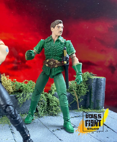 Hero H.A.C.K.S. Wave 2 Flash Gordon Movie Prince Barin 4-Inch Figure