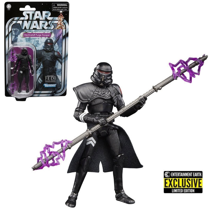 Star Wars The Vintage Collection Gaming Greats Electrostaff Purge Trooper 3 3/4-Inch Action Figure - EE Exclusive