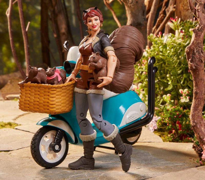 Marvel Legends The Unbeatable Squirrel Girl 6-Inch Action Figure with Vespa Vehicle