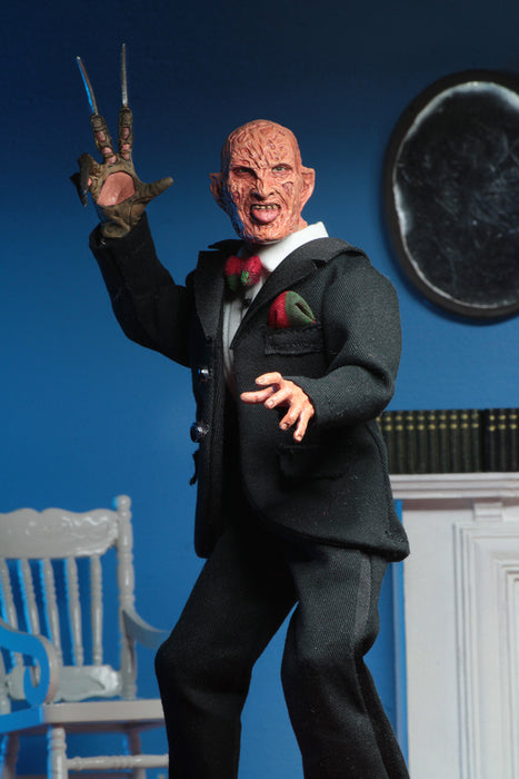 Nightmare on Elm Street Part 3 8-Inch Clothed Tuxedo Freddy Action Figure