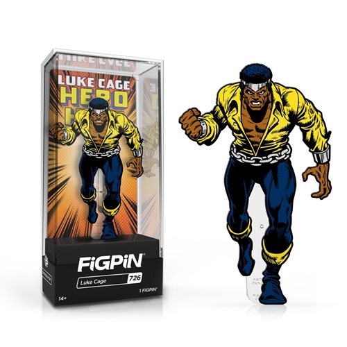 Marvel Comics Luke Cage FiGPiN Enamel Pin