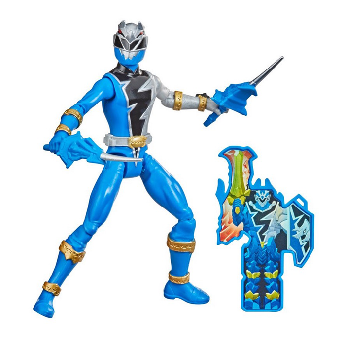 Power Rangers Dino Fury Blue Ranger 6-Inch Action Figure