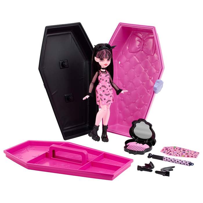 Monster High - Draculaura Fashion Doll with Gore-Ganizer Playset