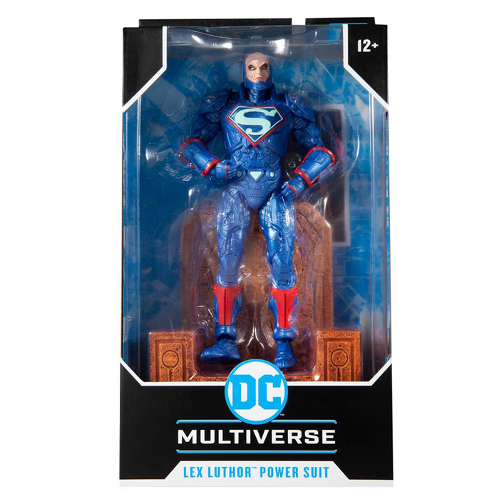 DC Multiverse Lex Luthor Blue Power Suit Justice League: The Darkseid War 7-Inch Scale Action Figure