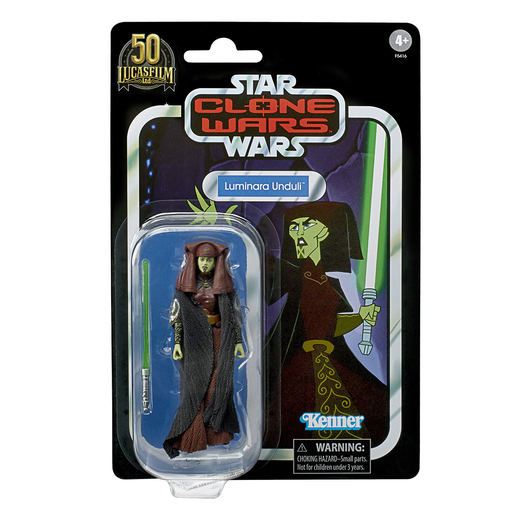 Star Wars The Vintage Collection Clone Wars Luminara Unduli 3 3/4-Inch Action Figure