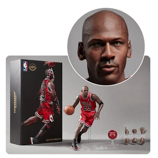 NBA Collection Michael Jordan Motion Masterpiece 1:9 Scale Action Figure