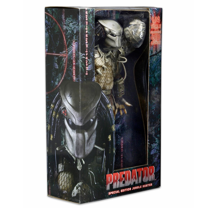 Predator 1/4 Scale Predator Jungle Hunter (with LED Lights) Action Figure