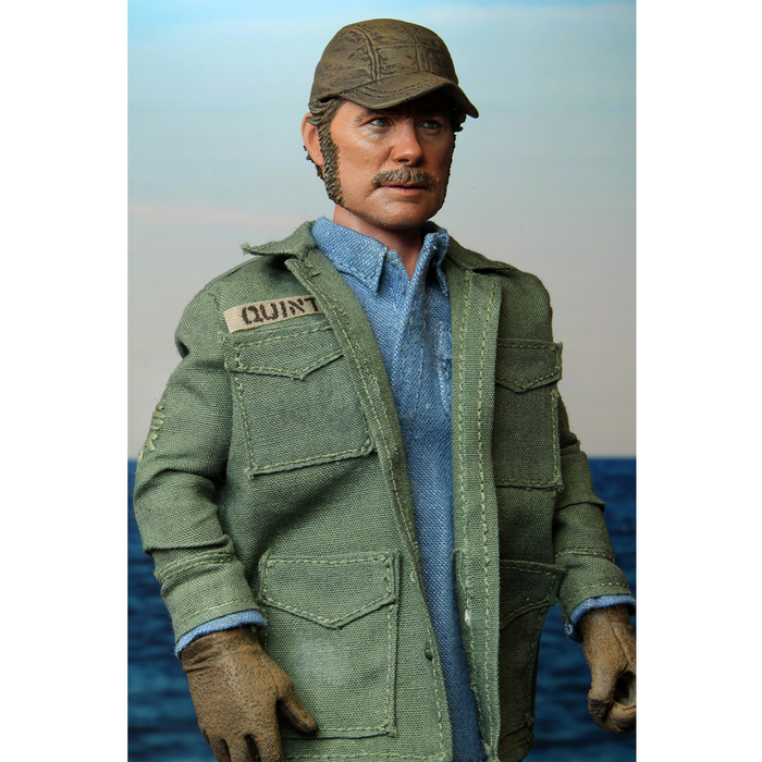 Jaws 8-Inch Clothed Quint (Shark Battle) Action Figure