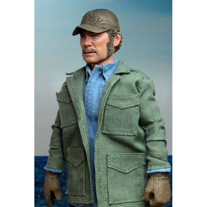 Jaws 8-Inch Clothed Quint (Shark Battle) Action Figure