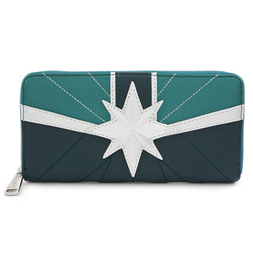 Marvel Captain Marvel Green Suit Wallet