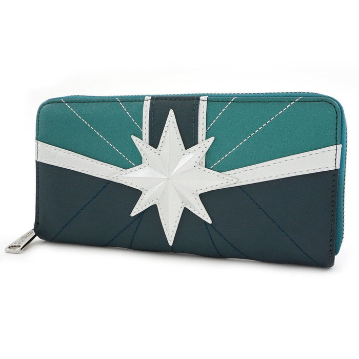 Marvel Captain Marvel Green Suit Wallet