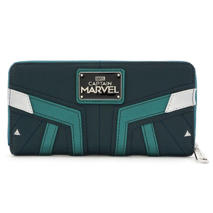 Marvel Captain Marvel Green Suit Wallet