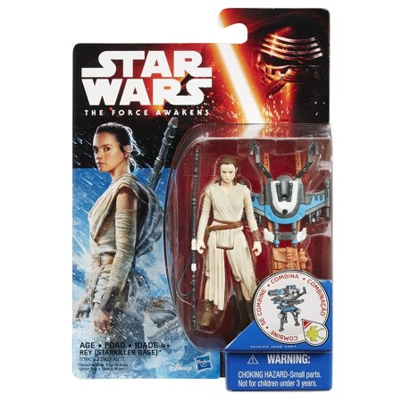 Star Wars The Force Awakens Snow & Desert Rey (Starkiller Base) Action Figure [Snow Mission]