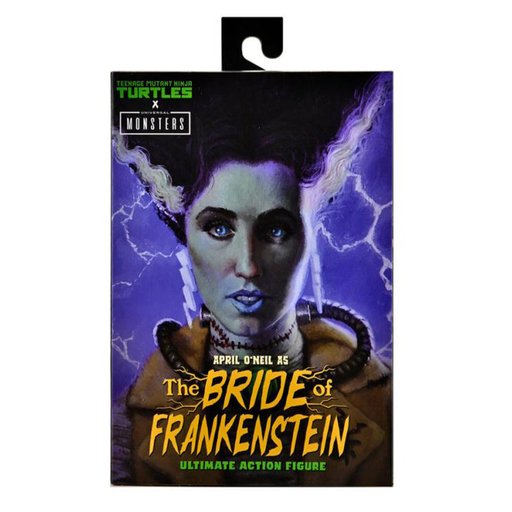 Universal Monsters x Teenage Mutant Ninja Turtles Ultimate April O'Neil as The Bride Of Frankenstein Action Figure