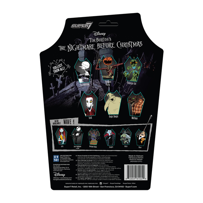 Tim Burton's The Nightmare Before Christmas Wave 2 Dr. Finkelstein ReAction Figure