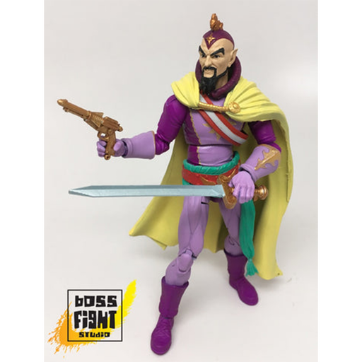 Hero H.A.C.K.S. Wave 1 Flash Gordon Comic Ming the Merciless 4-Inch Figure