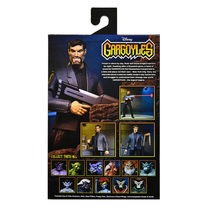 Gargoyles 7-Inch Scale Ultimate David Xanatos Action Figure