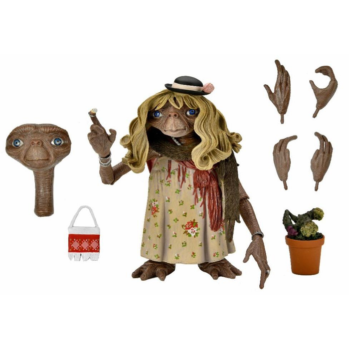 E.T. The Extra-Terrestrial 40th Anniversary Ultimate Dress Up E.T. 7-Inch Scale Action Figure