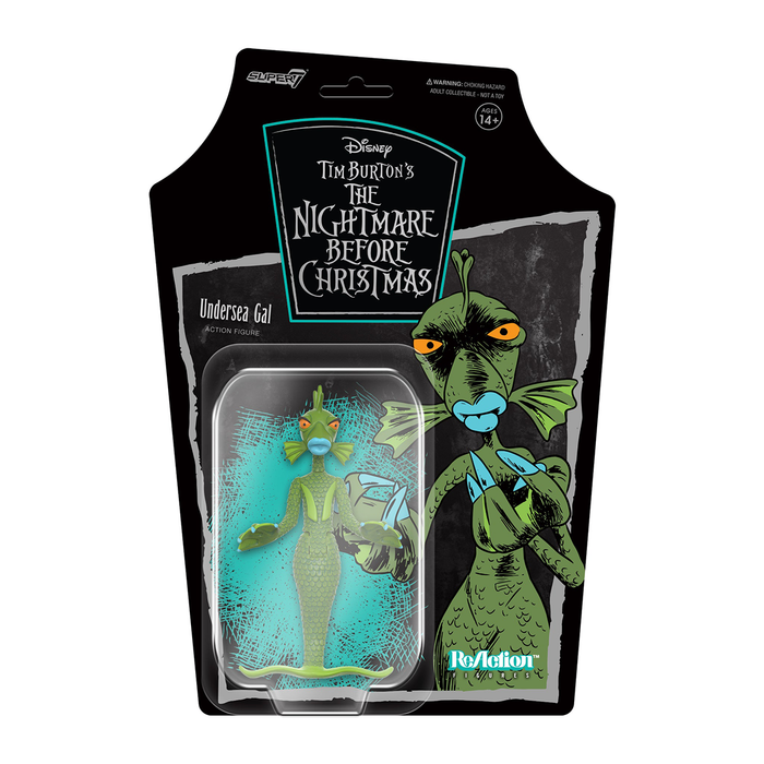 Tim Burton's The Nightmare Before Christmas Wave 2 Undersea Gal ReAction Figure