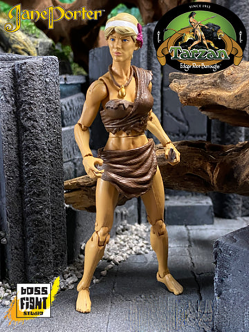 Hero H.A.C.K.S. Wave 1 Tarzan Jane Porter 4-Inch Figure