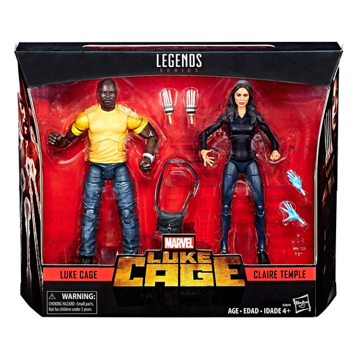 Marvel Legends Series Luke Cage & Claire Temple 2-Pack Action Figure Set