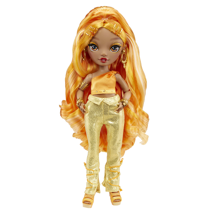 Rainbow High - Meena Fleur (Saffron Gold) Fashion Doll