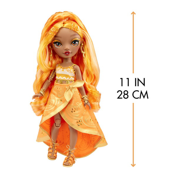 Rainbow High - Meena Fleur (Saffron Gold) Fashion Doll