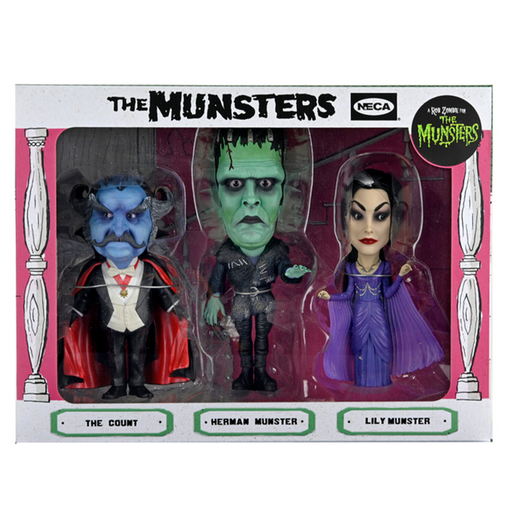 Rob Zombie's The Munsters Little Big Head 3-Pack Stylized Figures