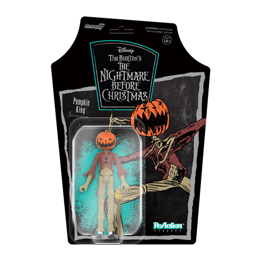 Tim Burton's The Nightmare Before Christmas Wave 2 Pumpkin King ReAction Figure