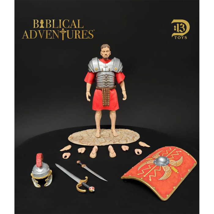 Biblical Adventures Roman Soldier (Red) 1/12 Scale Figure