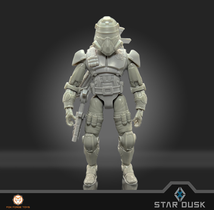 Star Dusk DIY Blank Legionnaire Action Figure