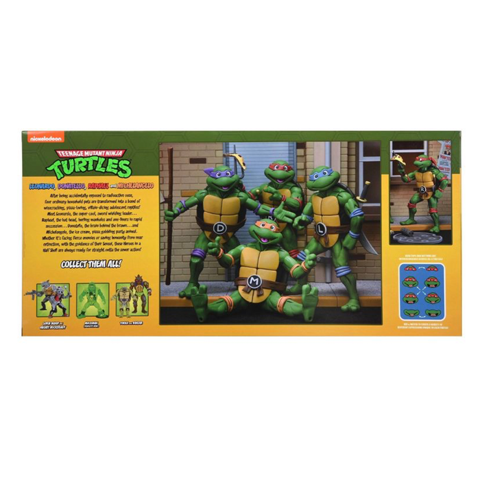 Teenage Mutant Ninja Turtles (Cartoon) Series 2 7-Inch Scale Action Figure 4-Pack