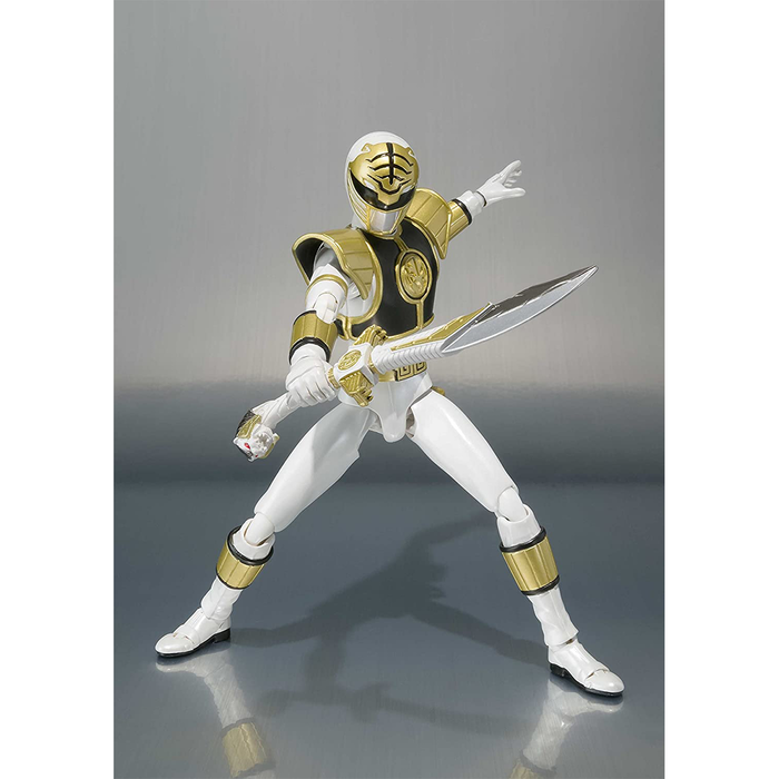 Tamashii Nations S.H. Figuarts Mighty Morphin Power Rangers White Ranger Action Figure